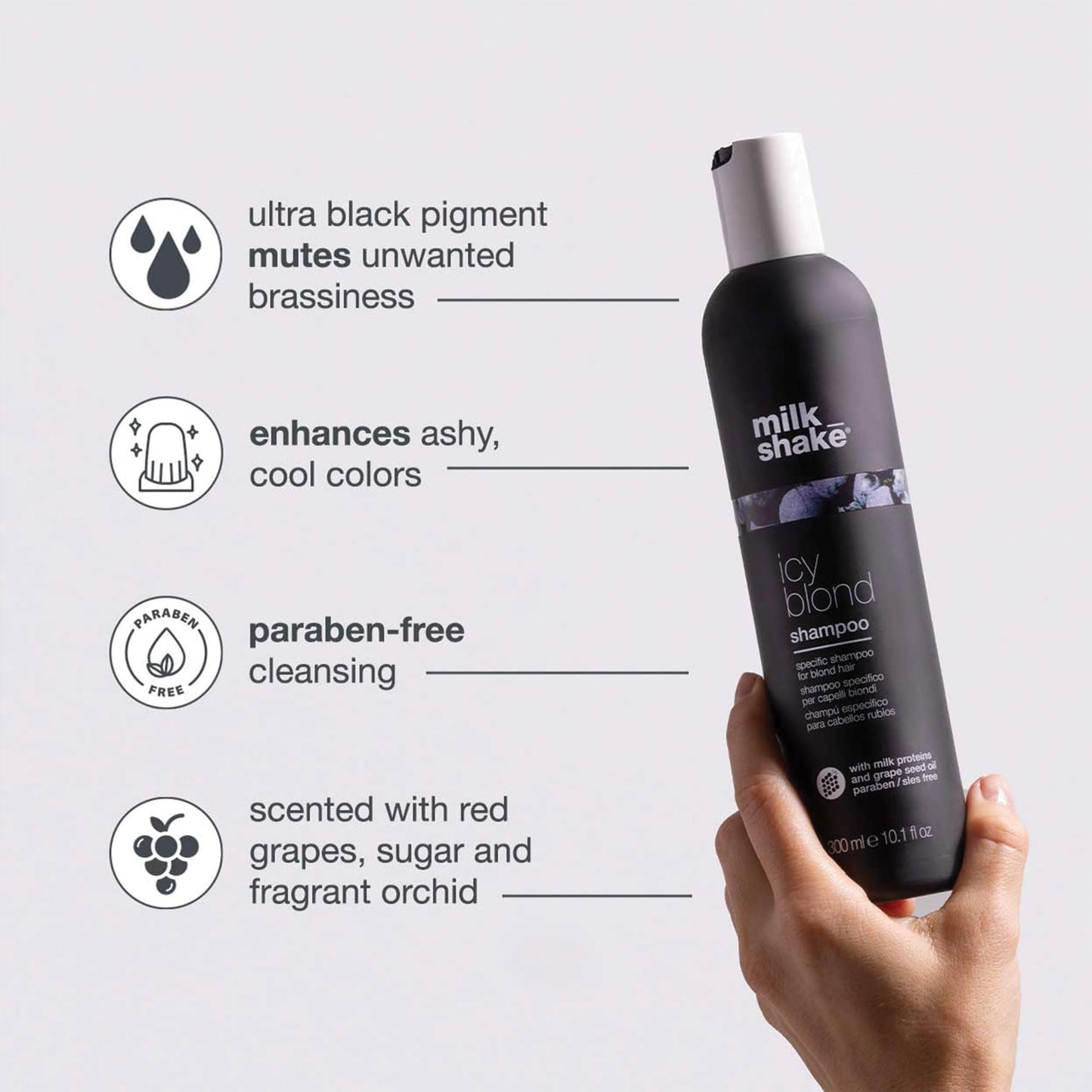 Milk Shake Icy Blond Shampoo 1000ml