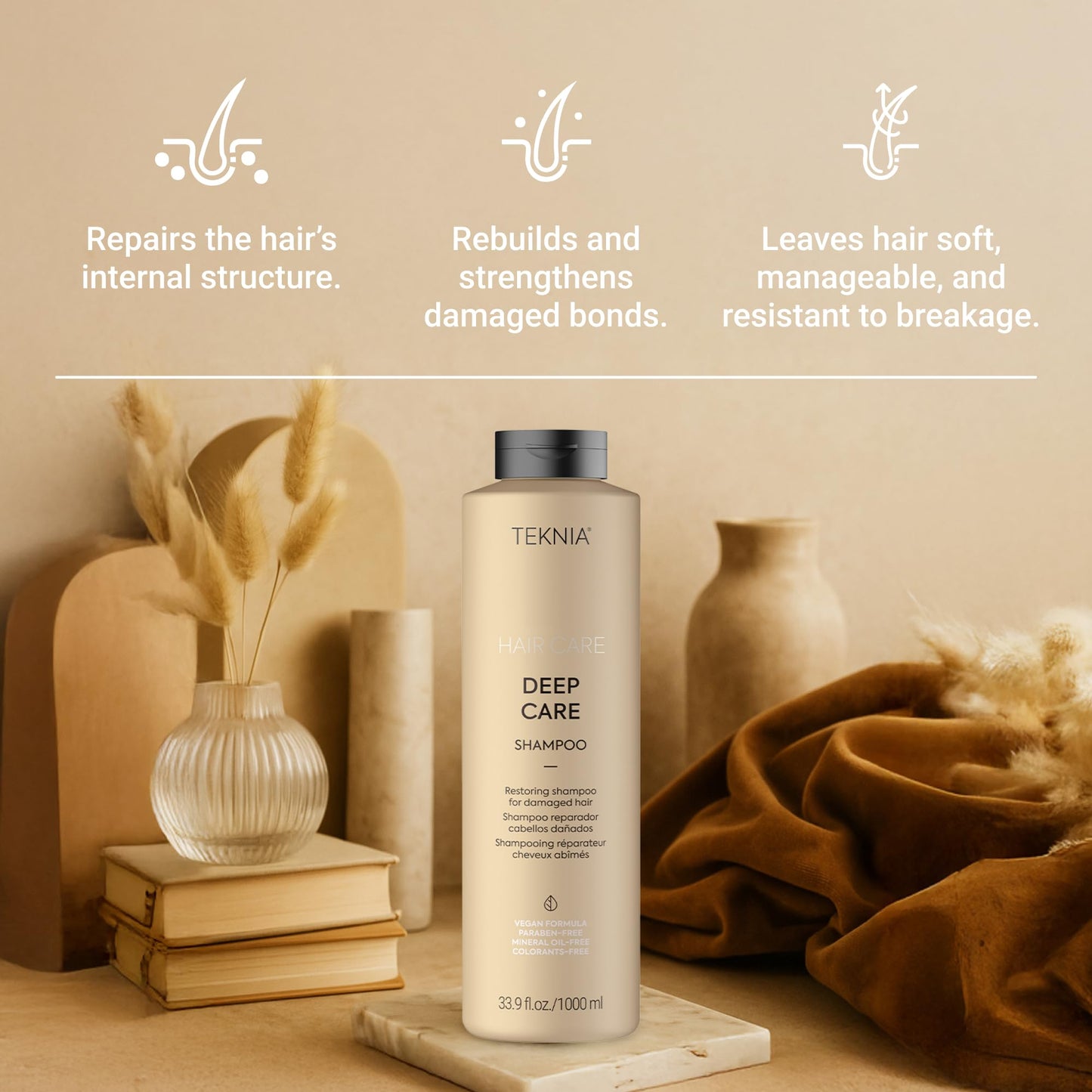 Lakme Teknia Deep Care Shampoo 1000ml