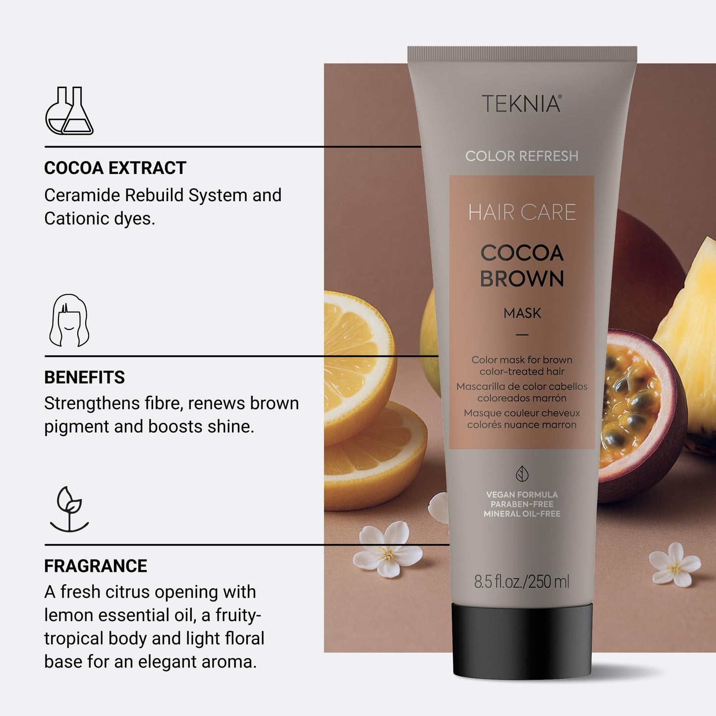 Lakme Teknia Refresh Cocoa Brown Mask 250ml
