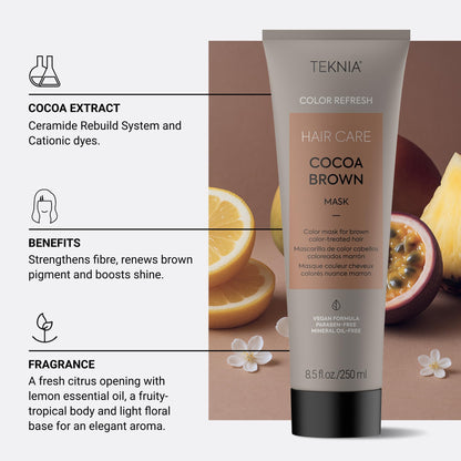 Lakme Teknia Refresh Cocoa Brown Mask 250ml