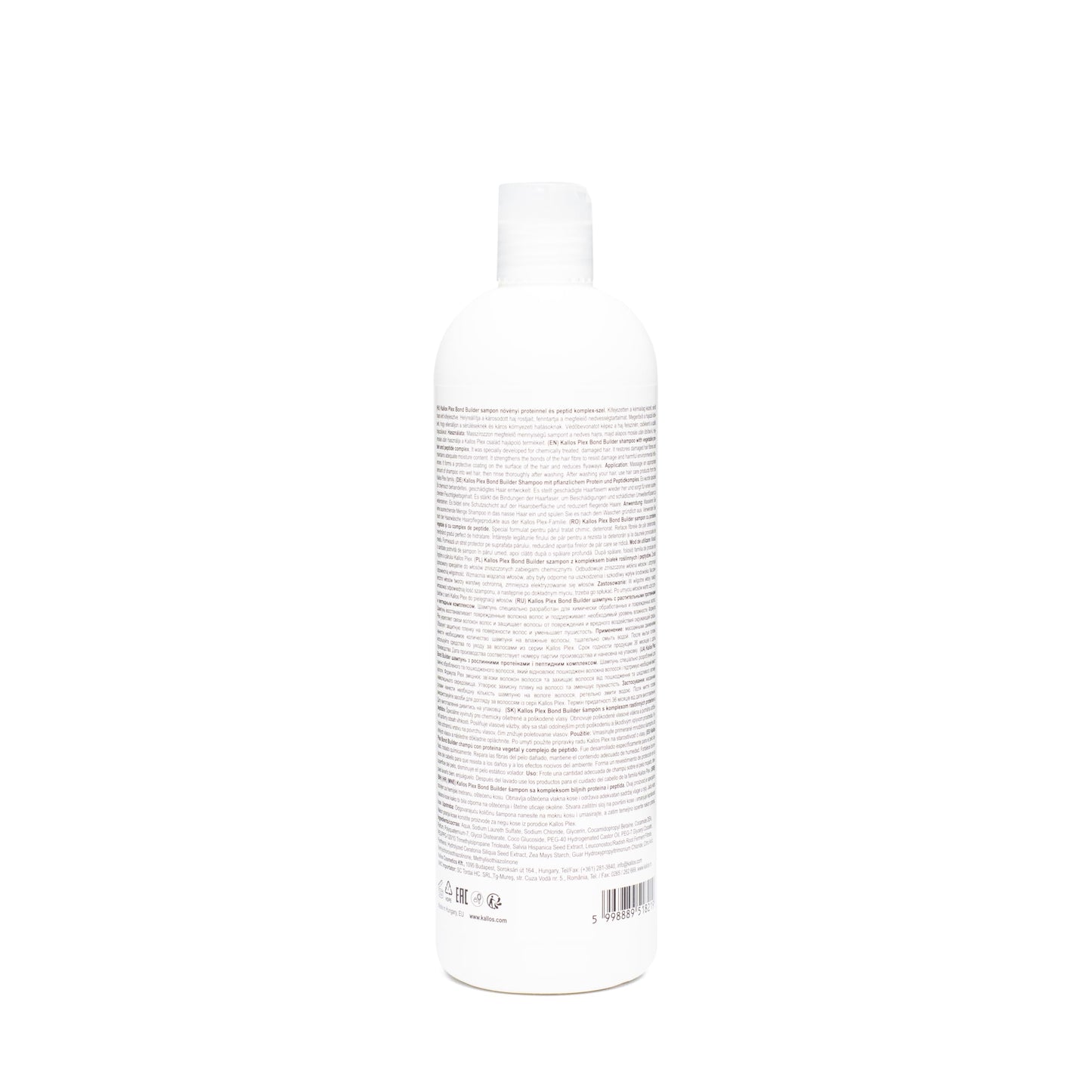 Kallos Plex Bond Builder Shampoo 500ml