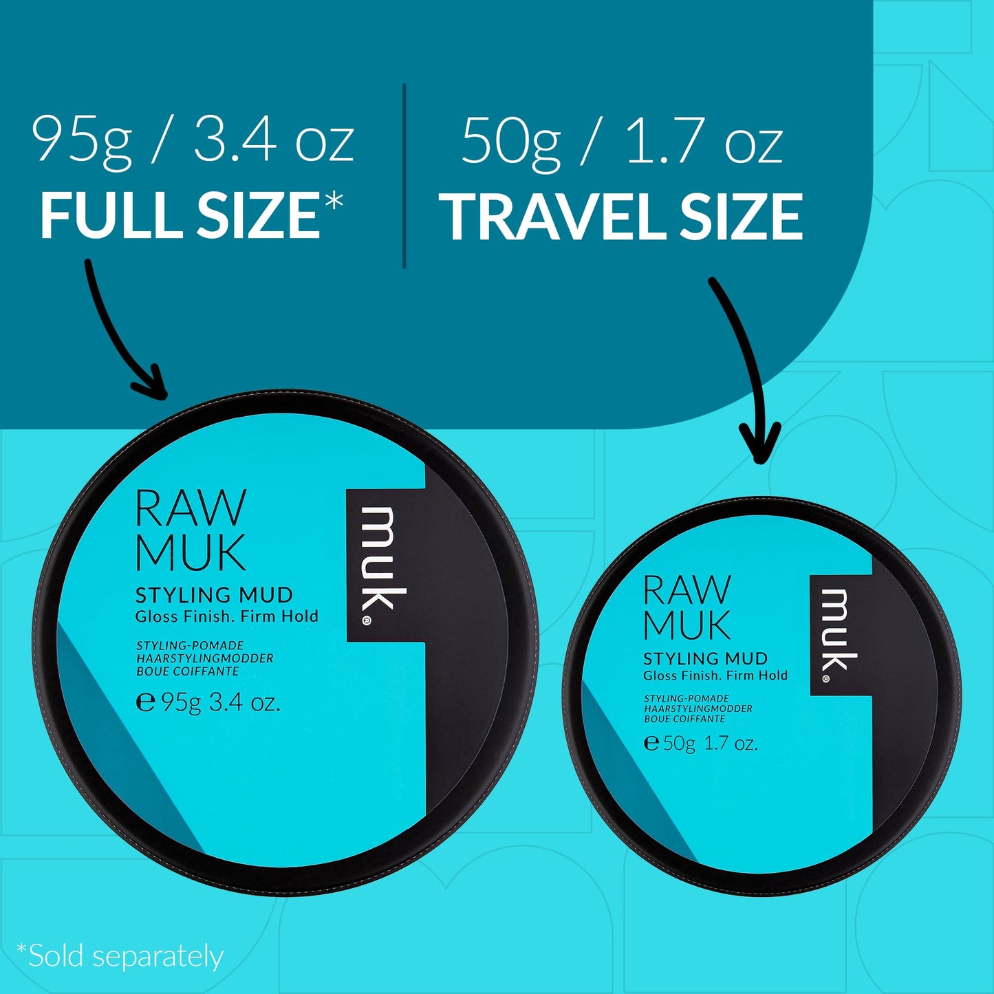MUK Raw Styling Mud Pomade 50g