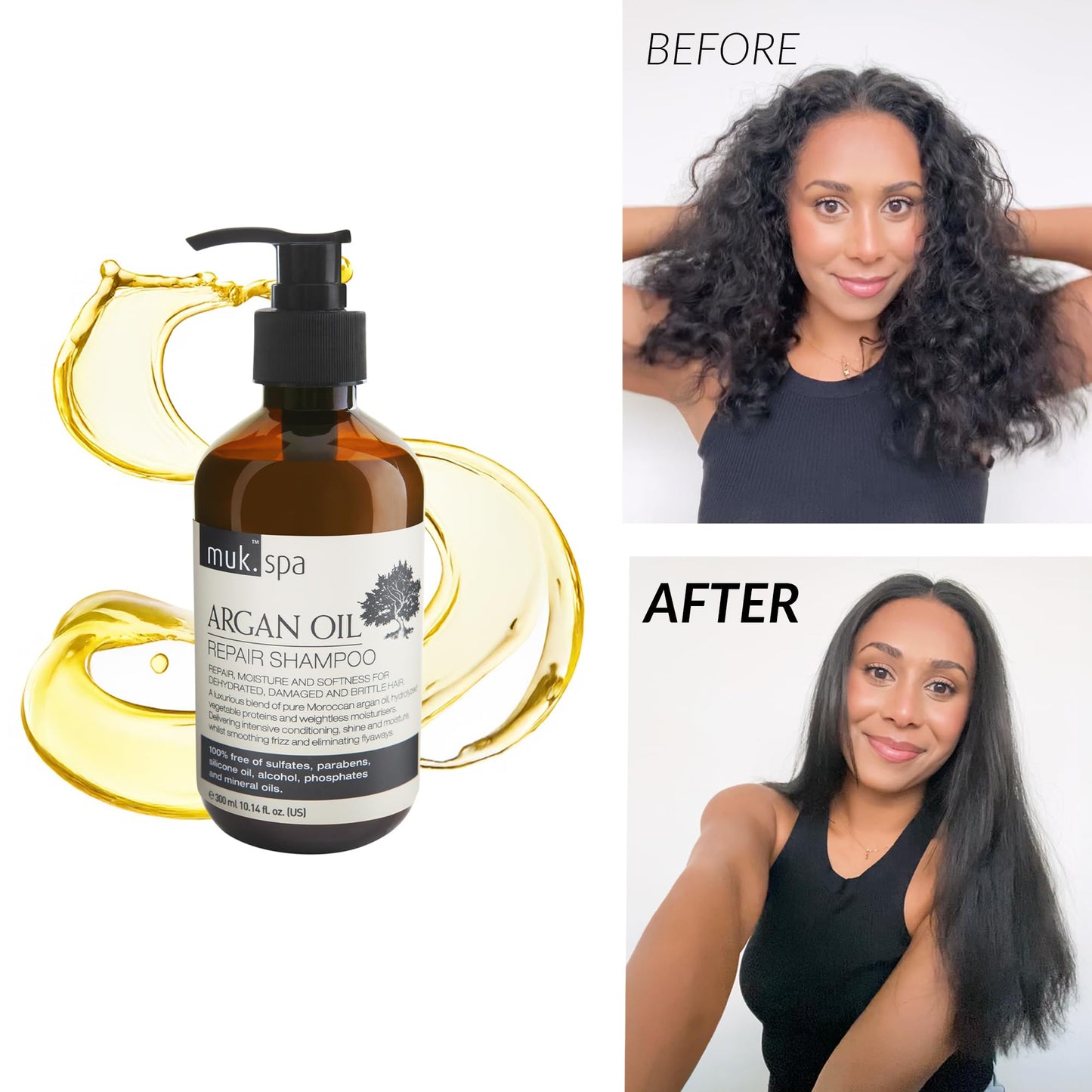 MUK Spa Argan Oil Repair Shampoo 300ml