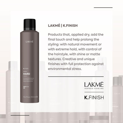 Lakme K.Finish Hard Strong Hold Hairspray 300ml
