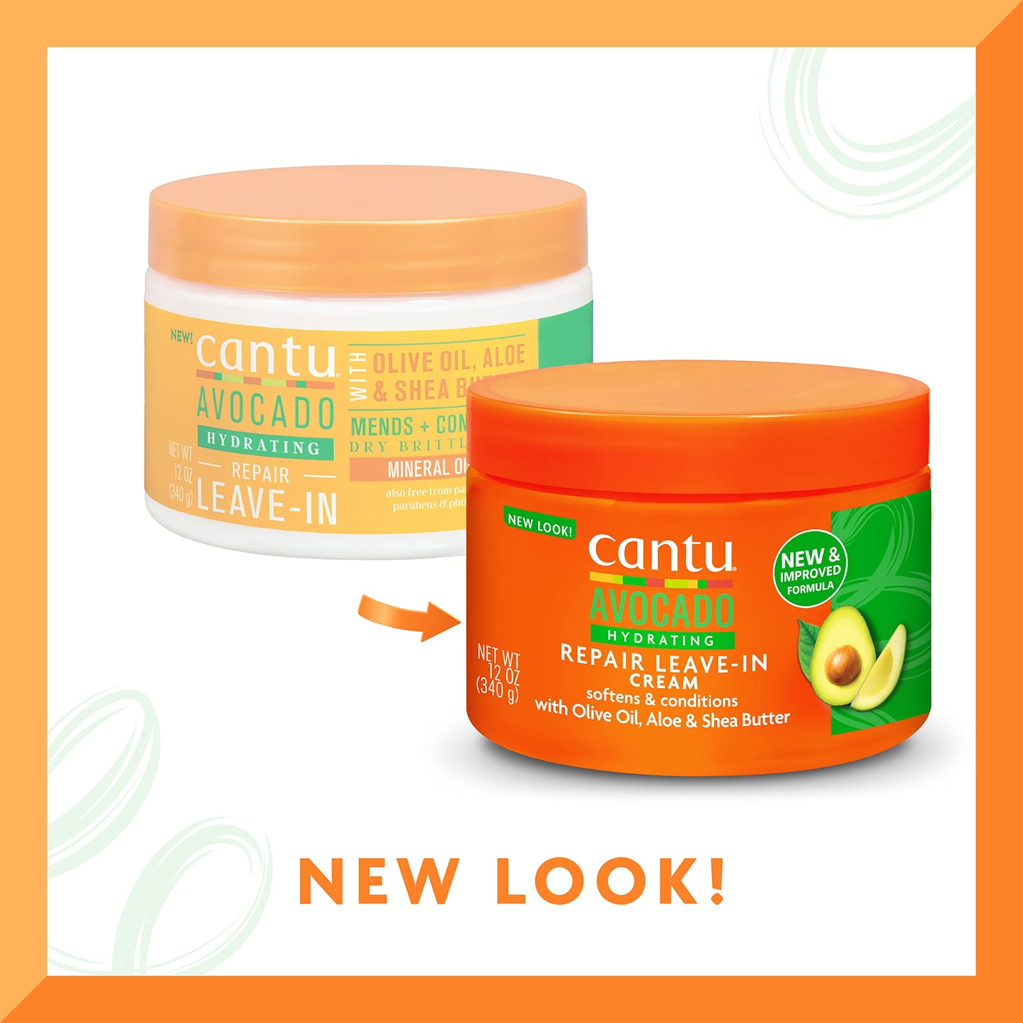 Cantu Avocado Hydrating Leave In Cream 340g