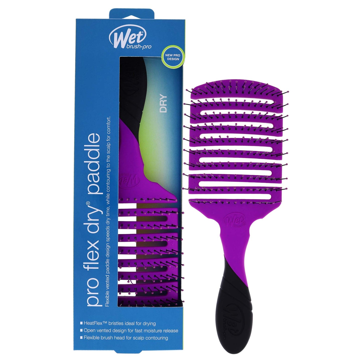 Wet Brush Pro Flex Dry Paddle Purple