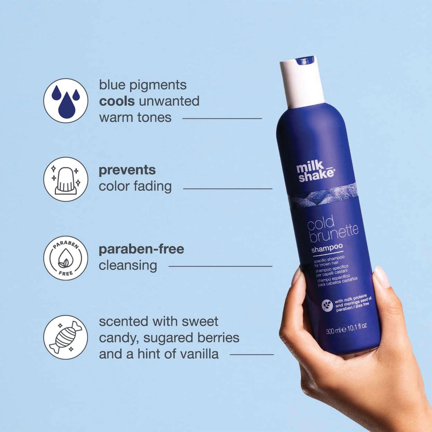 Milk Shake Cold Brunette Shampoo 300ml