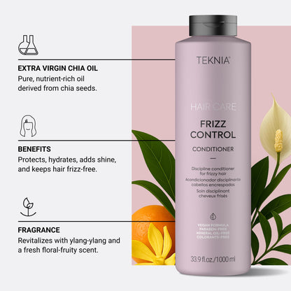 Lakme Teknia Frizz Control Shampoo 1000ml