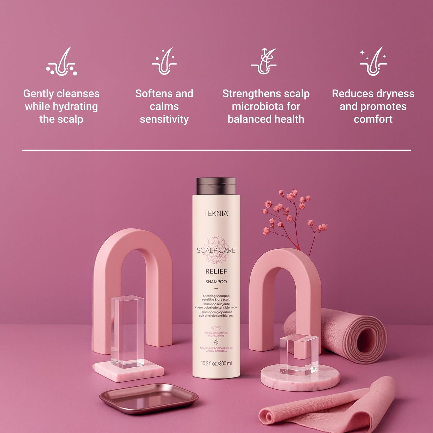 Lakme Teknia Scalp Care Relief Shampoo 300ml