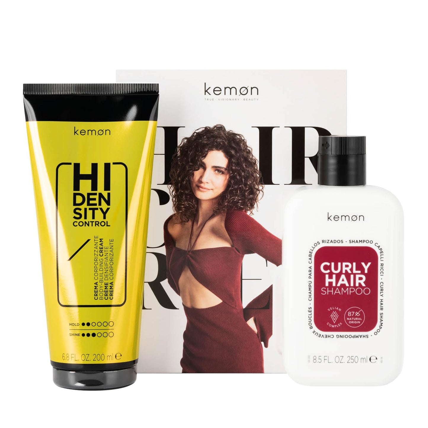 Kemon Curl Kit Shampoo 250ml + Cream 200ml