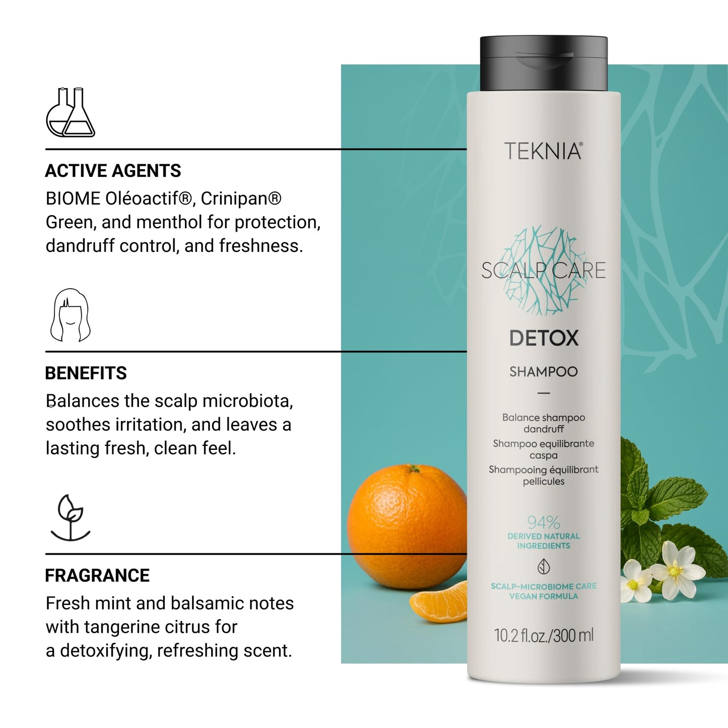 Lakme Teknia Scalp Care Detox Shampoo 300ml
