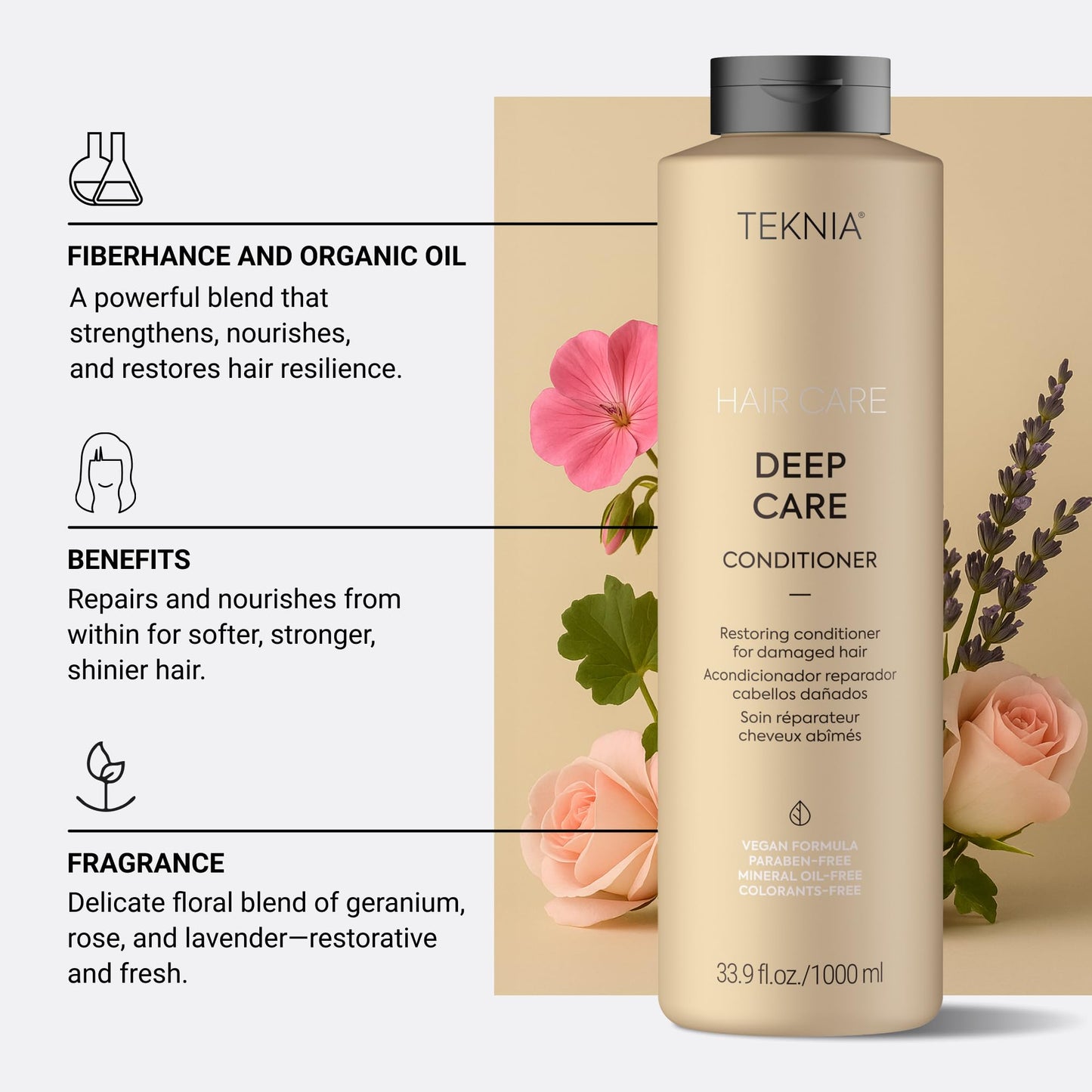 Lakme Teknia Deep Care Conditioner 1000ml