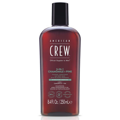 American Crew 3 in 1 Chamomile + Pine Gel 250ml