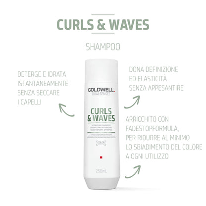 Goldwell DLS Curly & Waves Szampon 250 ml