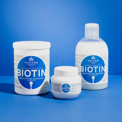 Kallos Biotin Beautifying Shampoo 1000ml