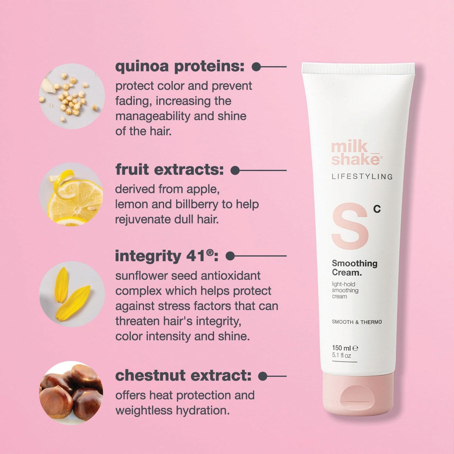 Milk Shake Lifestyling Light Smoothing Cream 150ml