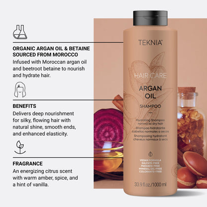 Lakme Teknia Argan Oil Shampoo 1000ml