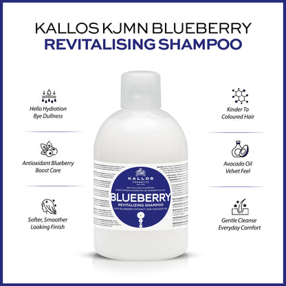 Kallos Blueberry Revitalizing Shampoo 1000ml