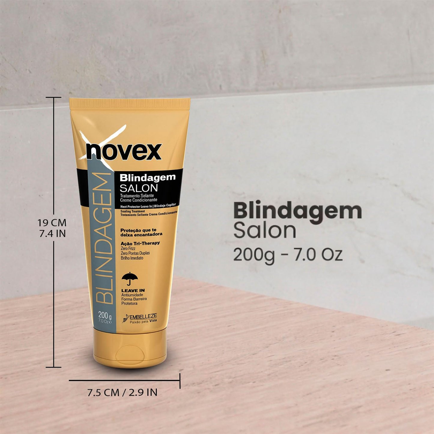 Novex Blindagem Leave-In Treatment 200g