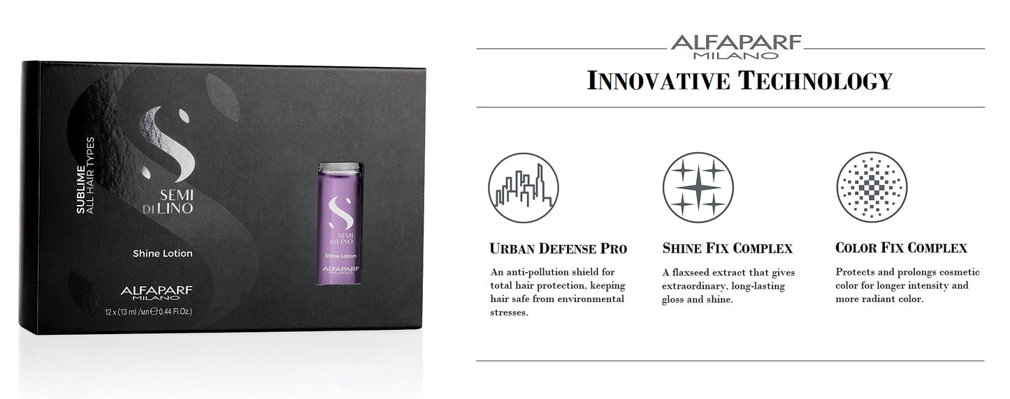 Alfaparf SDL Sublime Shine Lotion 12x13ml