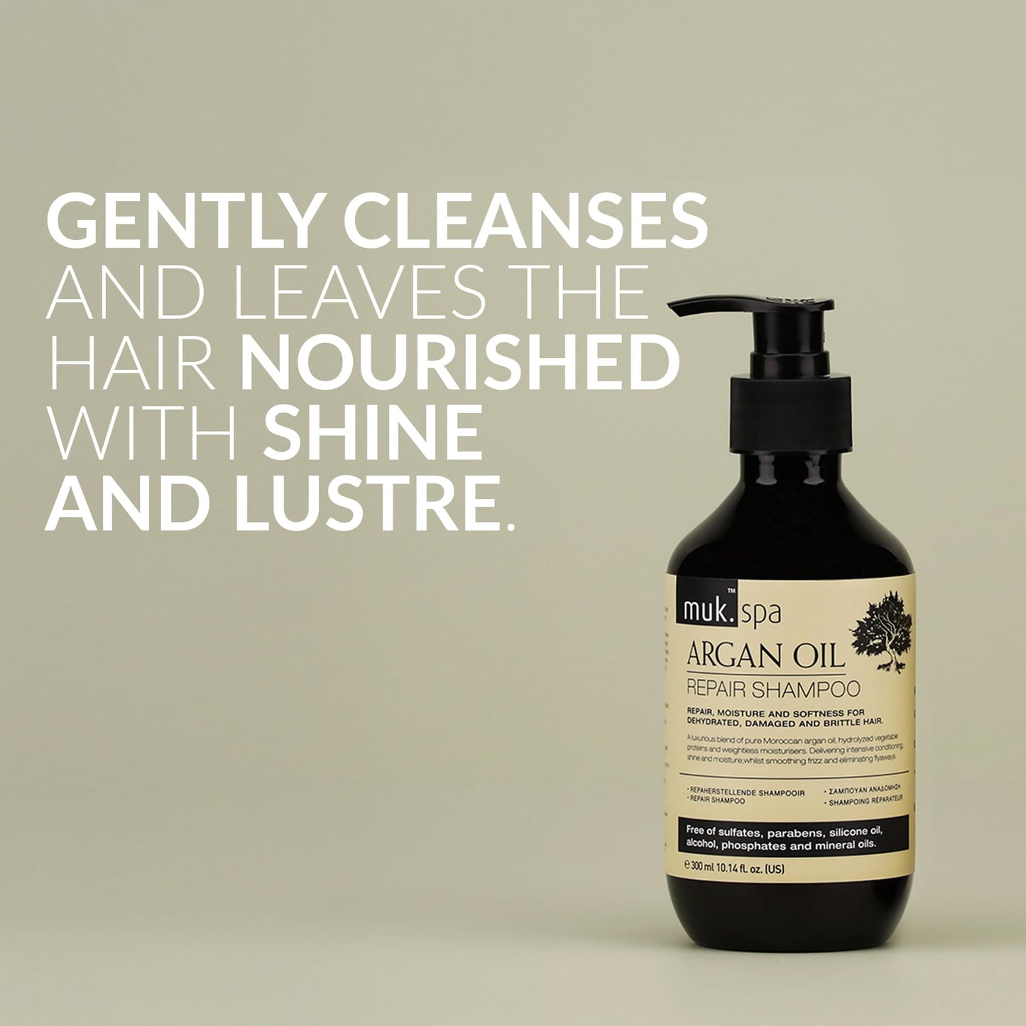 MUK Spa Argan Oil Repair Shampoo 300ml