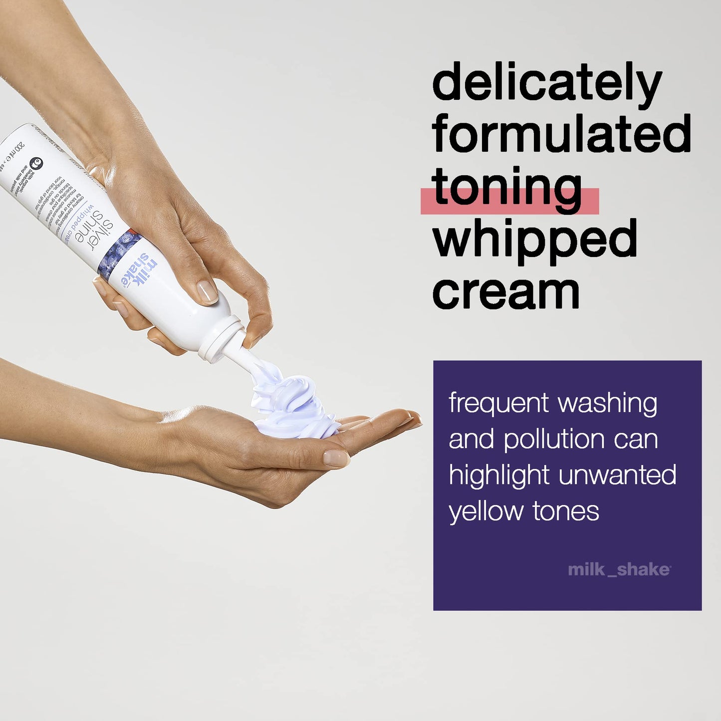 Milk Shake Silver Shine Whipped Cream 200ml