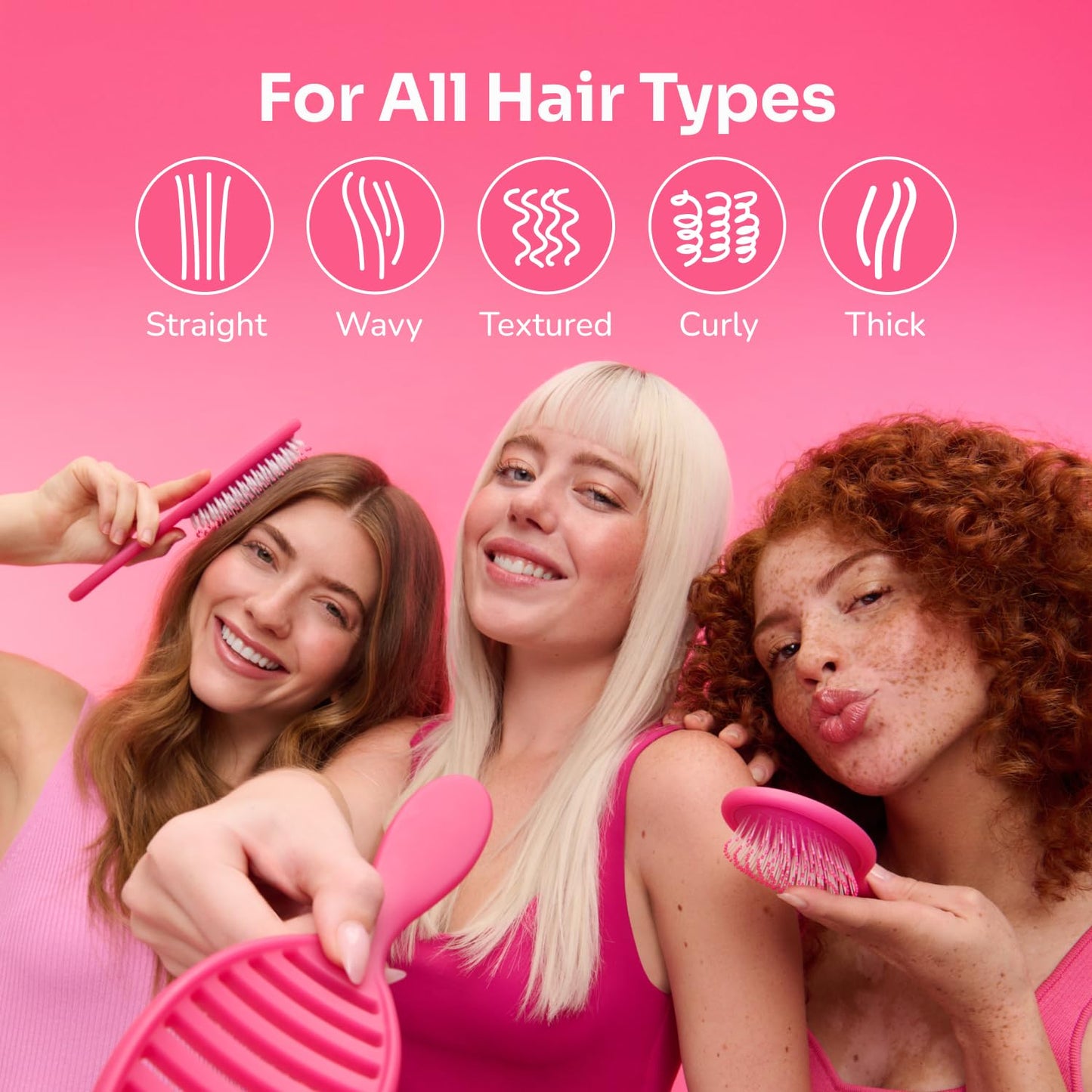Wet Brush Original Detangler Pink