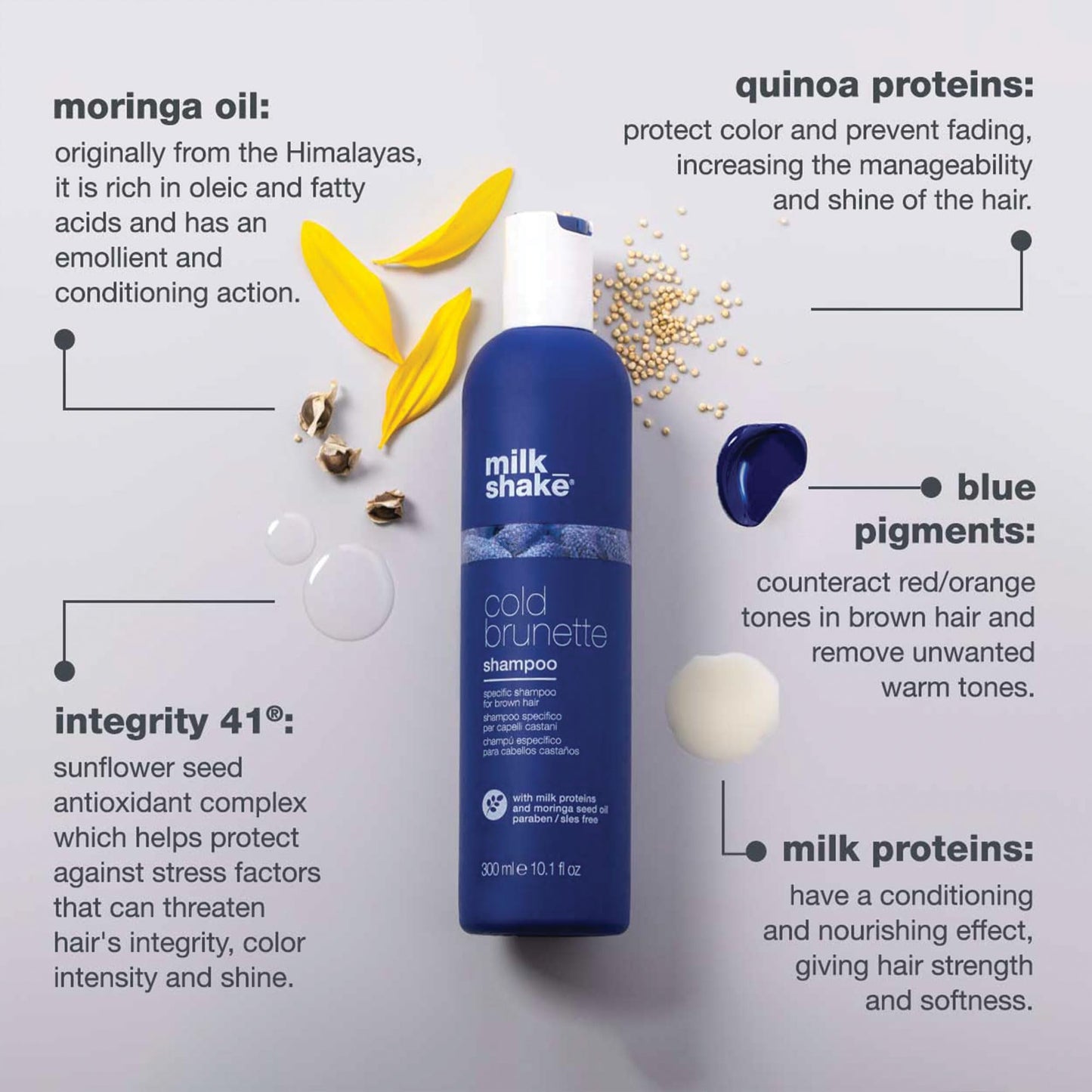 Milk Shake Cold Brunette Shampoo 300ml