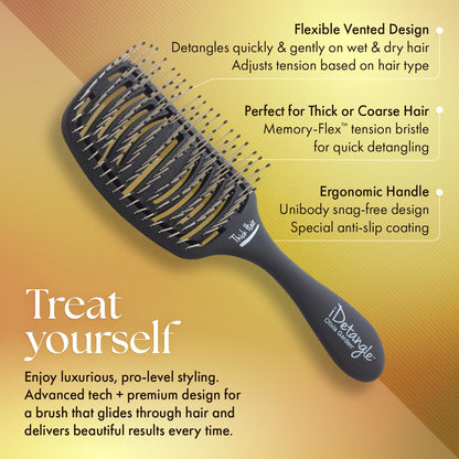 Olivia Garden 53 iDetangleForThickHair Black IDTH