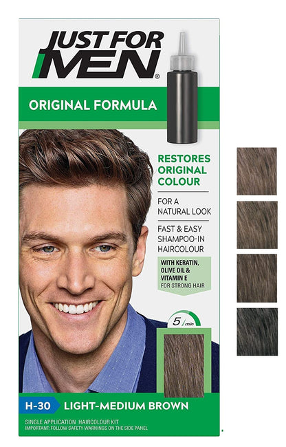 Just For Men Light Medium Brown H30