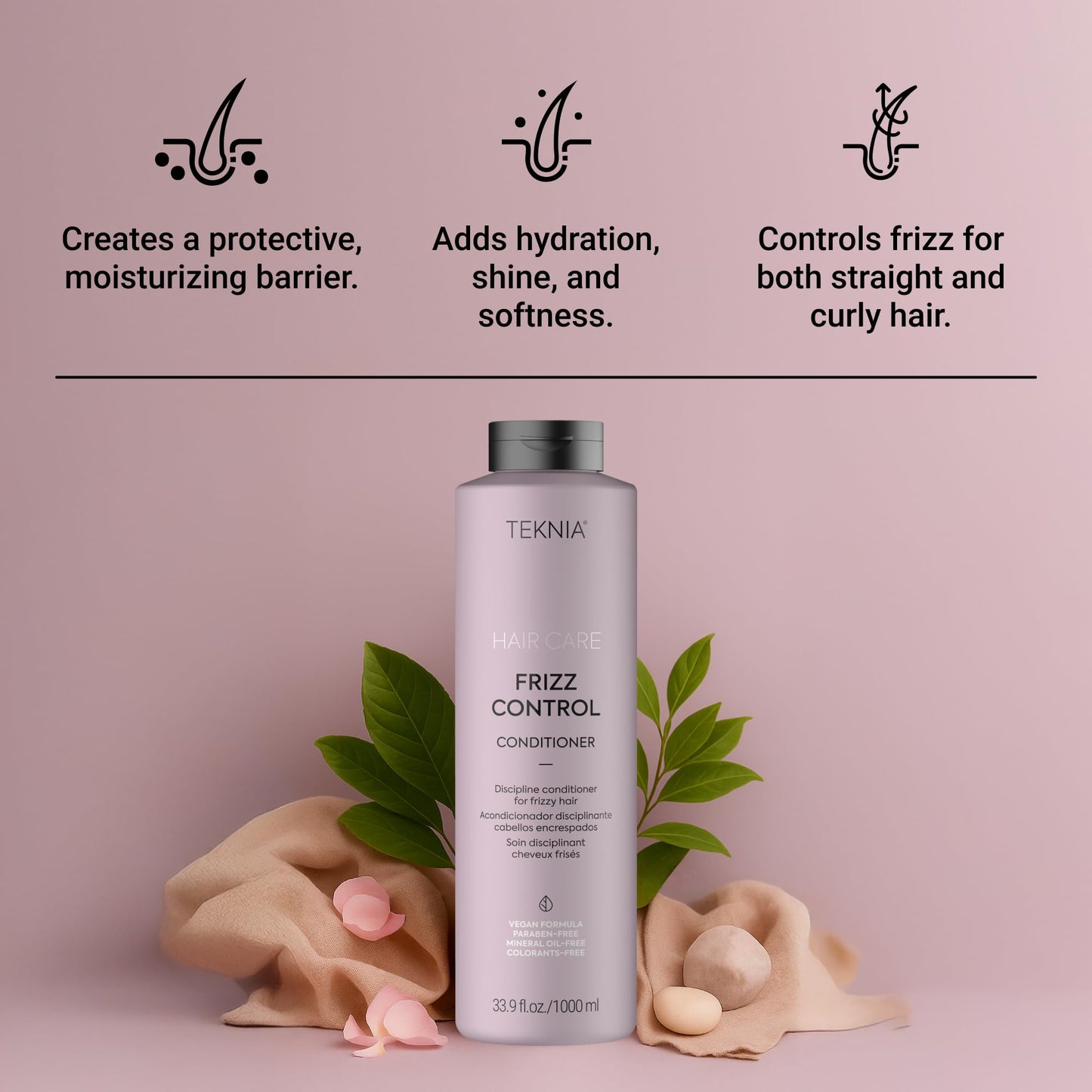 Lakme Teknia Frizz Control Shampoo 1000ml