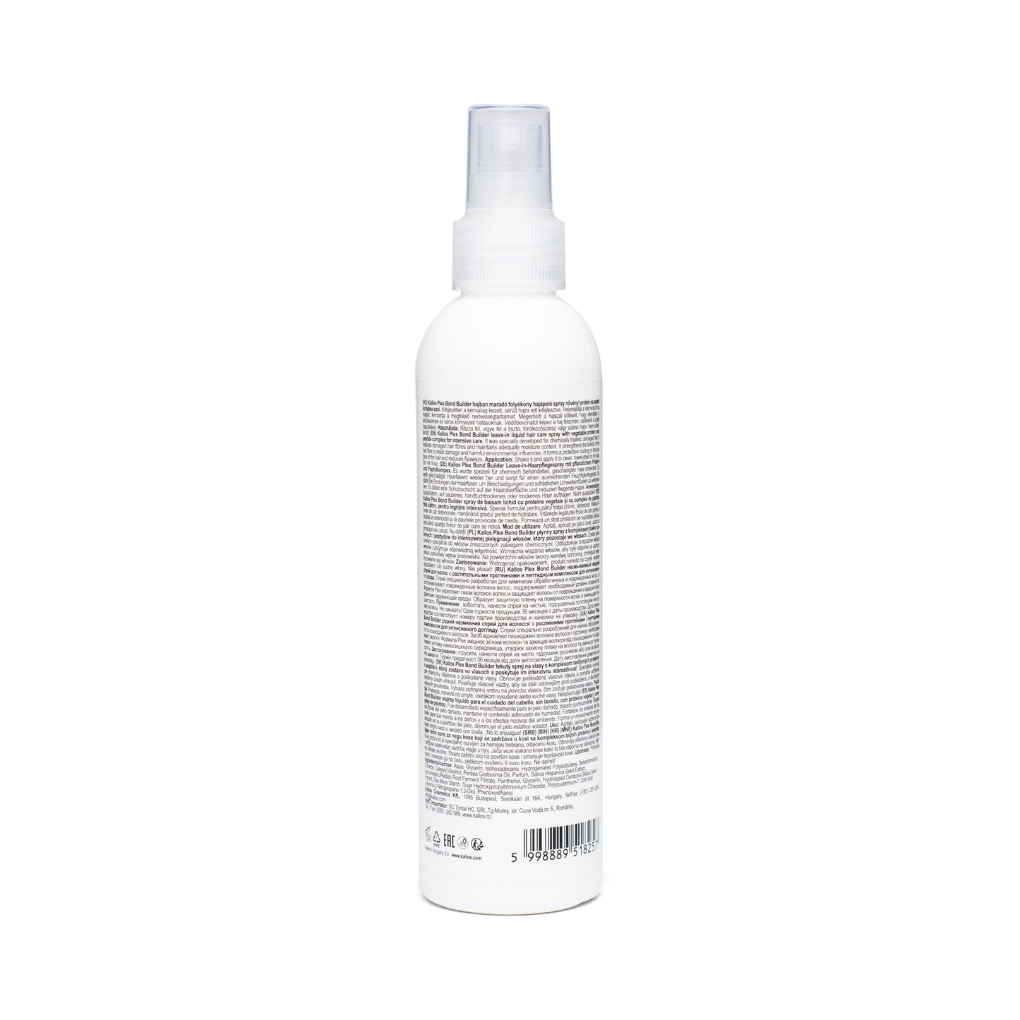 Kallos Plex Bond Builder Hair Bomb Spray 200ml