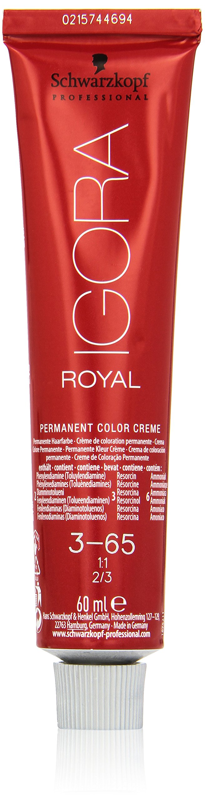 Schwarzkopf Farba Igora Royal 60ml 3-65