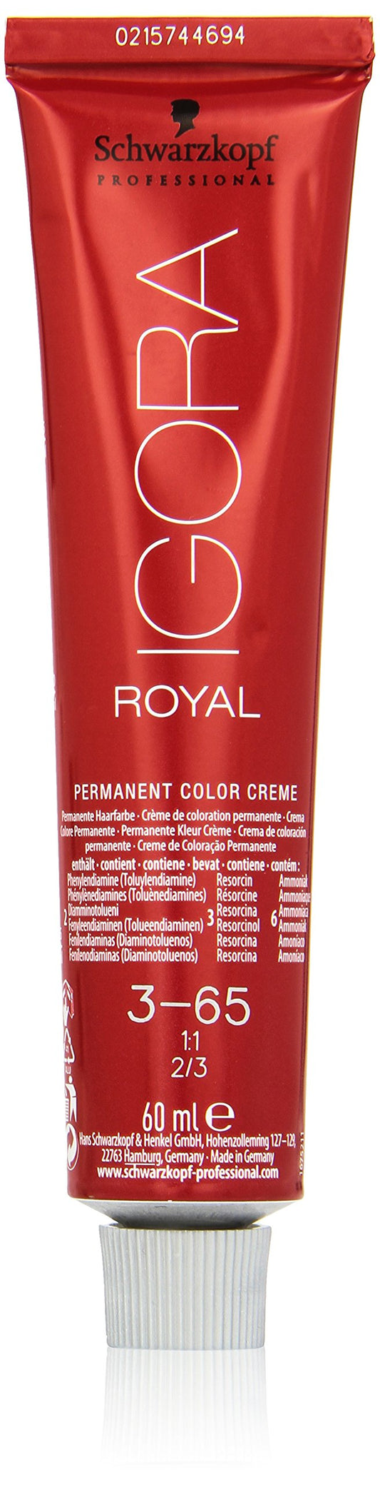 Schwarzkopf Farba Igora Royal 60ml 3-65
