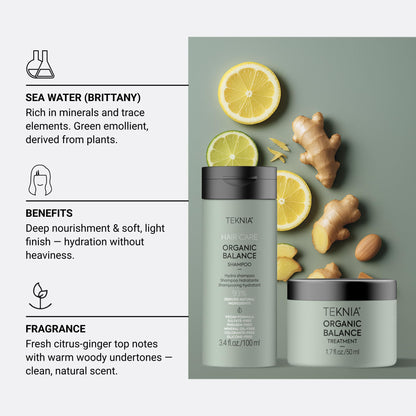 Lakme Teknia Organic Balance Travel Pack 50+100ml