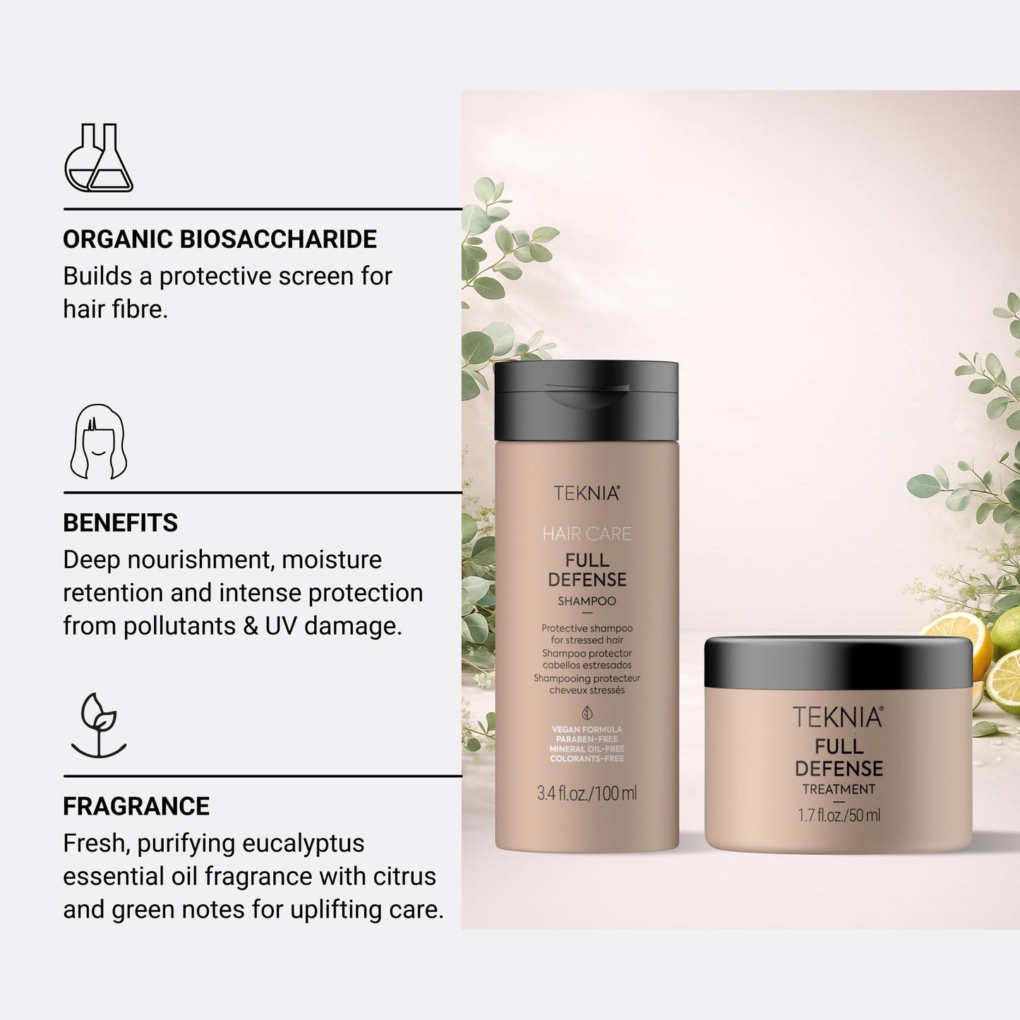 Lakme Teknia Full Defense Travel Pack 50+100ml