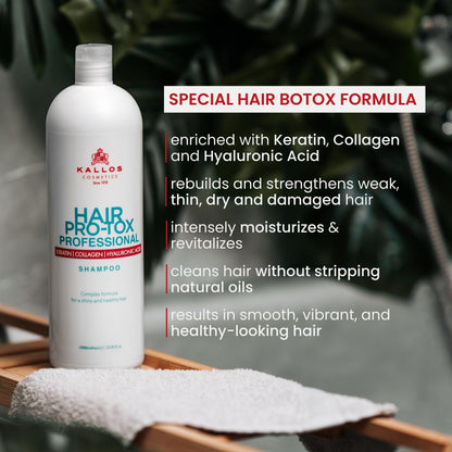 Kallos Hair Pro-Tox Shampoo 1000ml