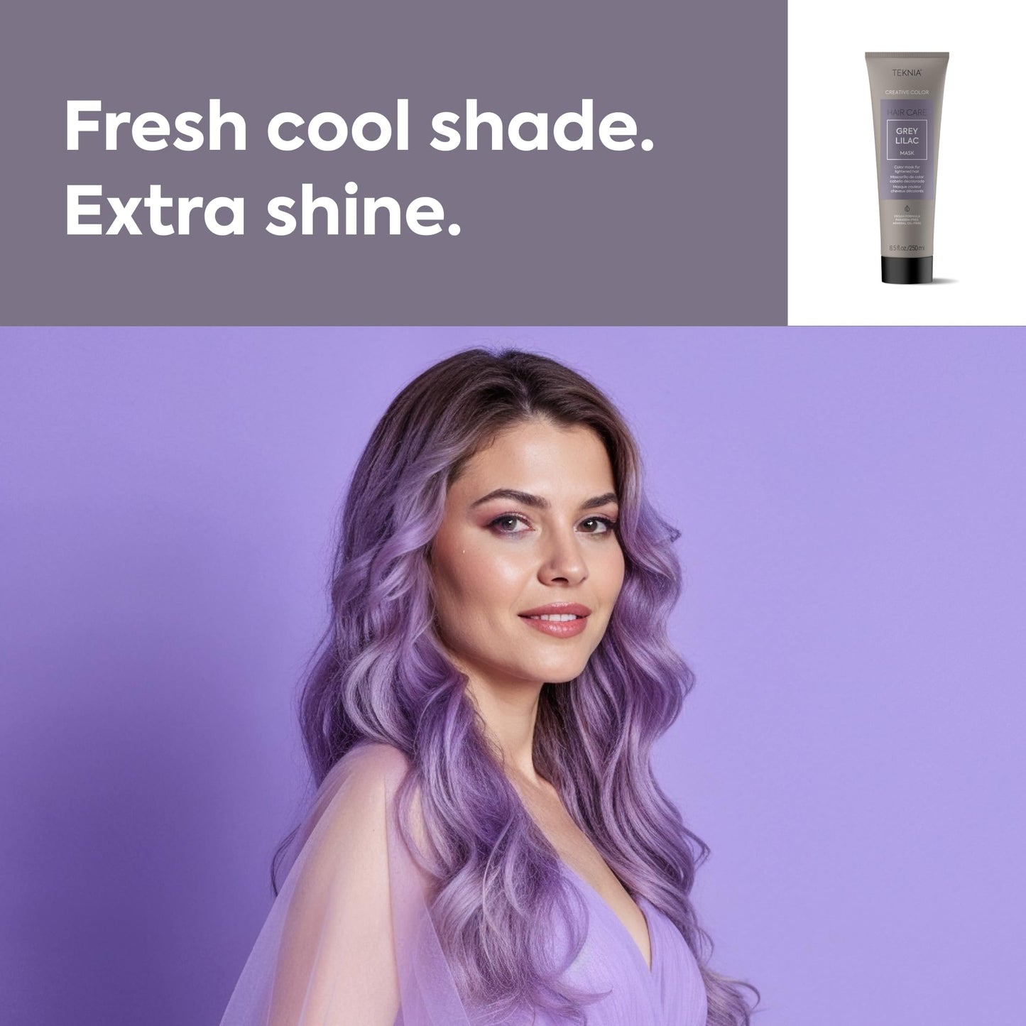 Lakme Teknia Creative Grey Lilac Mask 250ml