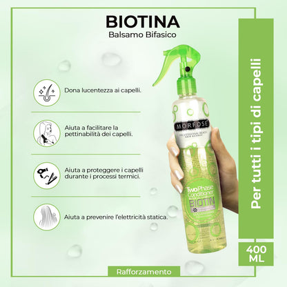 Morfose 2 Phase Biotin Green Odżywka 400ml