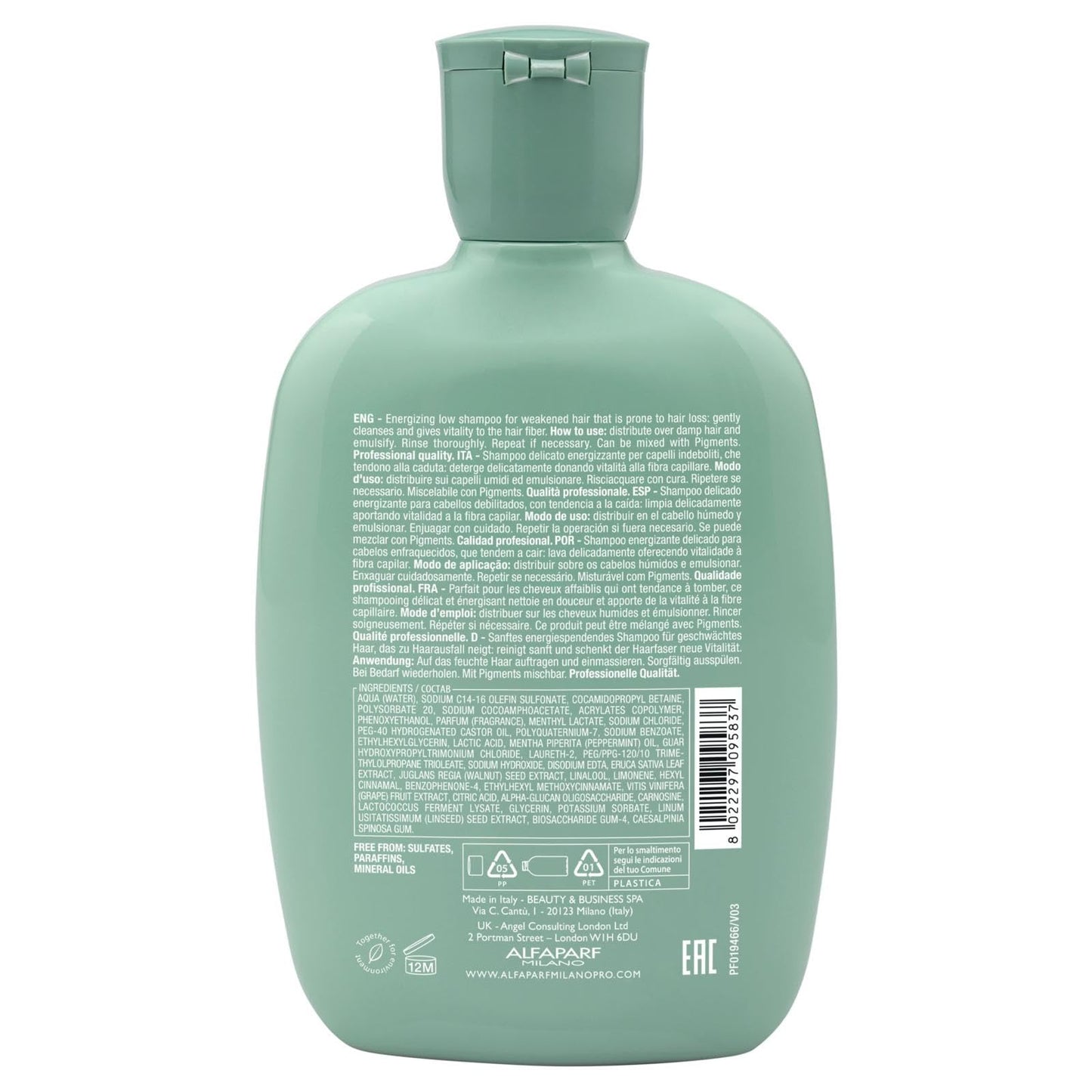 Alfaparf SDL Scalp Energizing Szampon 250ml