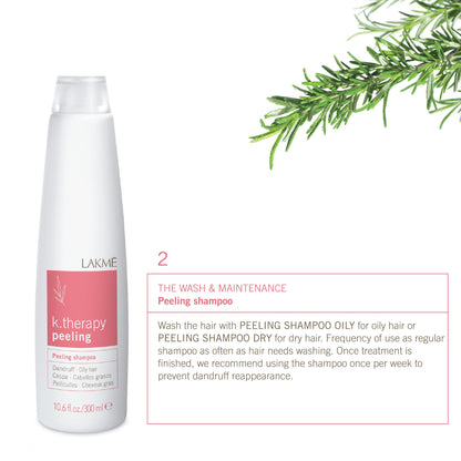 Lakme K.Therapy Peeling Oily Hair Shampoo 300ml