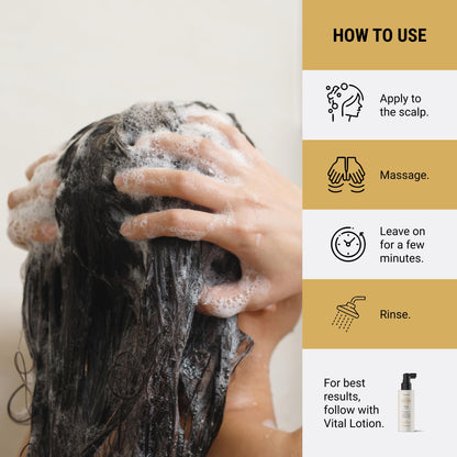 Lakme Teknia Scalp Care Vital Shampoo 300ml