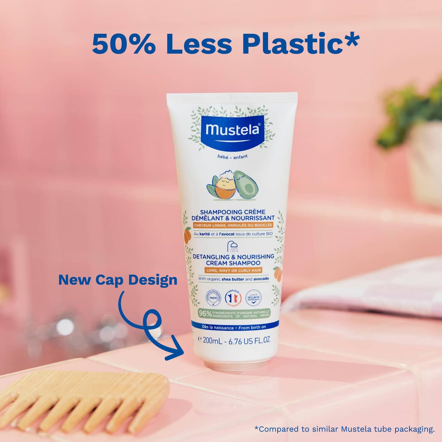 Mustela Detangling & Nourishing Shampoo 200ml