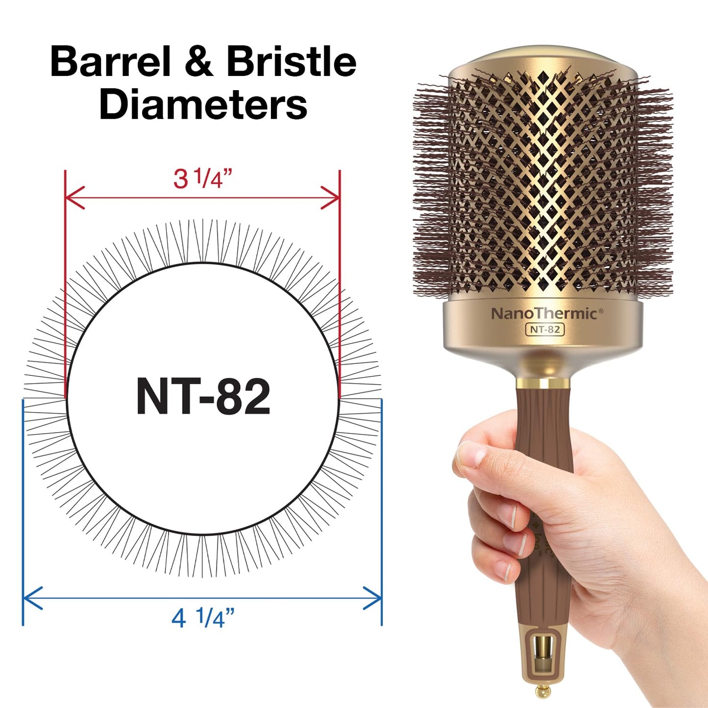 Olivia Garden 29 NanoThermic Round Thermal NT-82