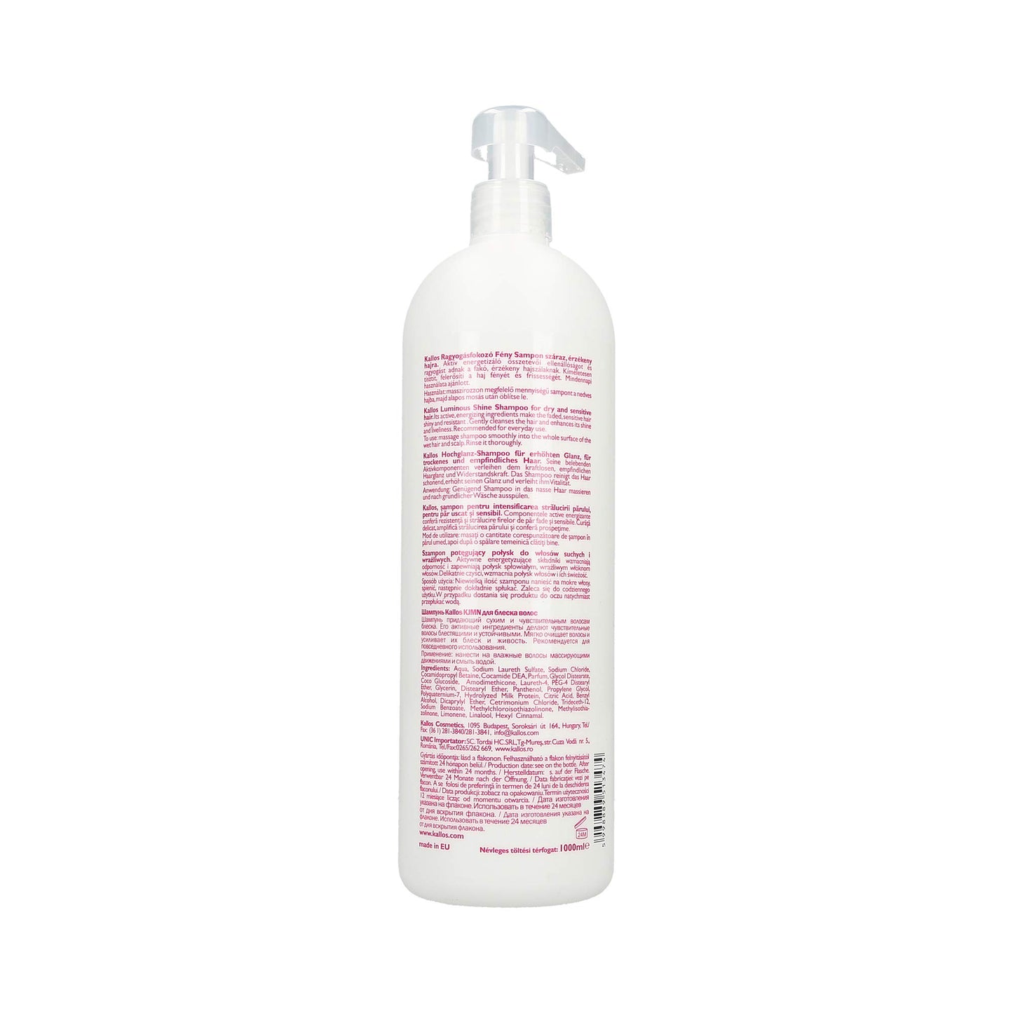 Kallos Luminous Shine Shampoo 1000ml