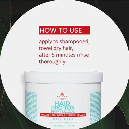 Kallos Hair Pro-Tox Mask 500ml