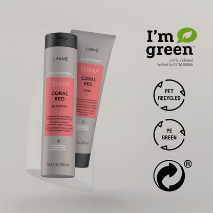 Lakme Teknia Refresh Coral Red Shampoo 300ml