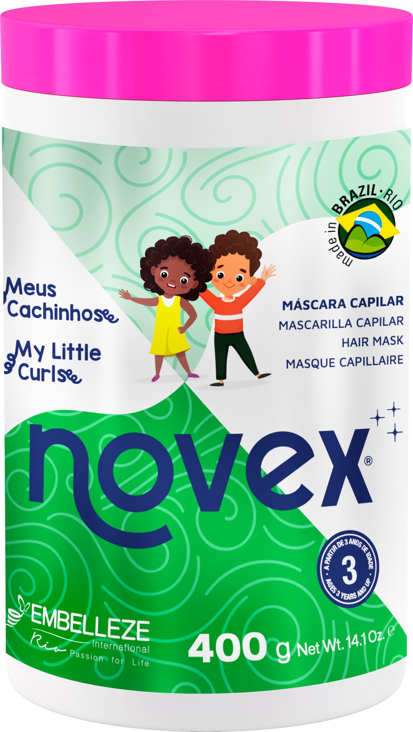 Novex My Little Curls Maska 400g