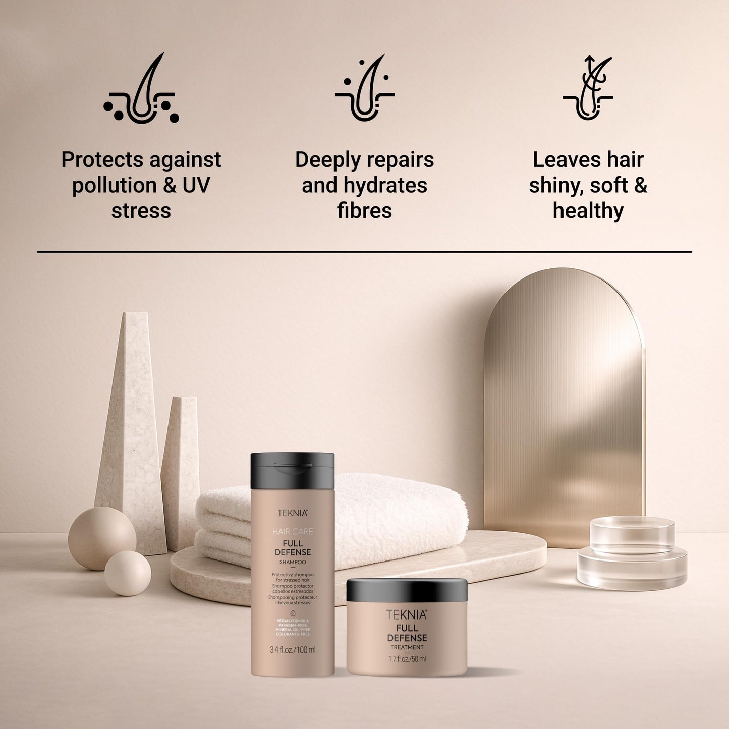 Lakme Teknia Full Defense Travel Pack 50+100ml