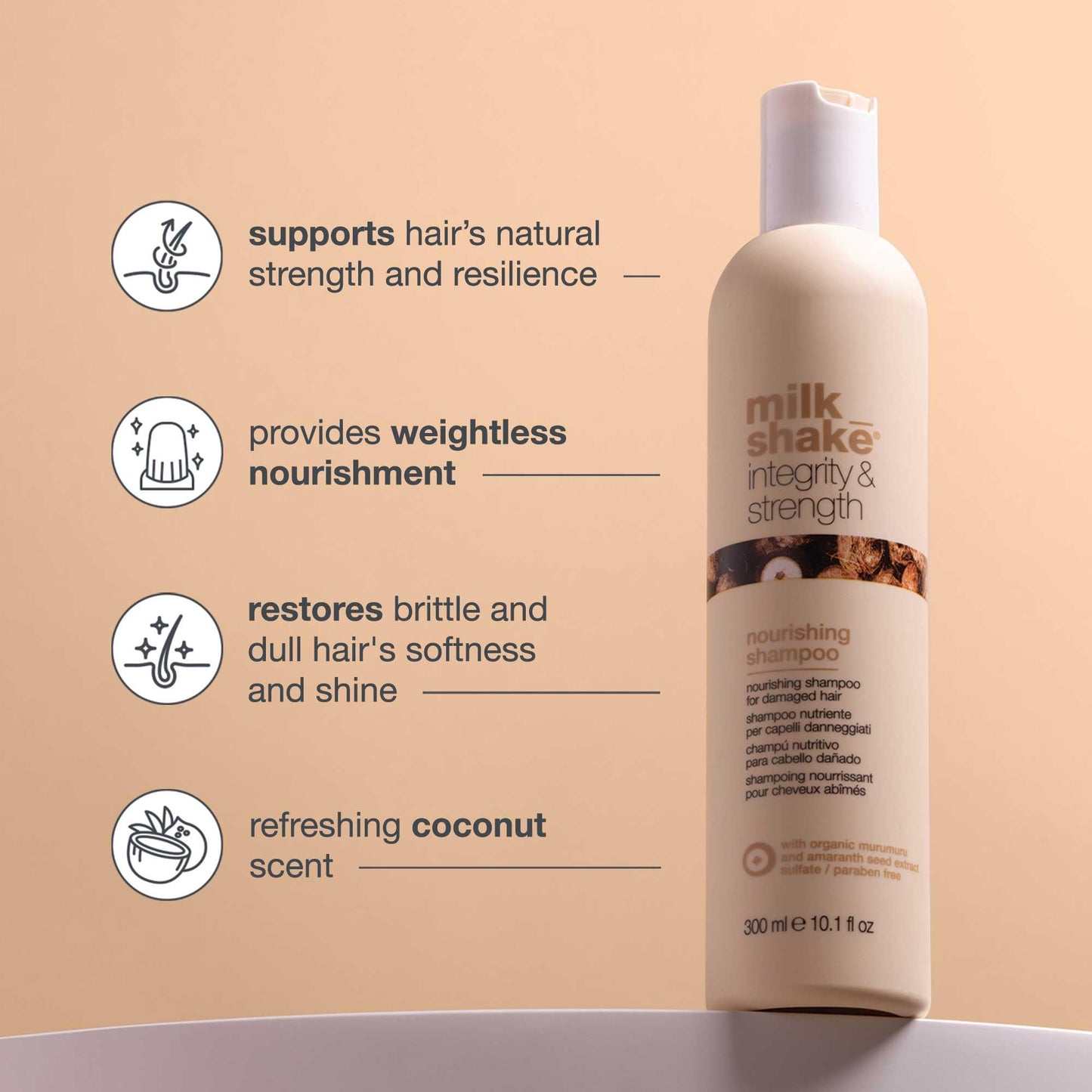 Milk Shake Integrity & Strength Shampoo 300ml